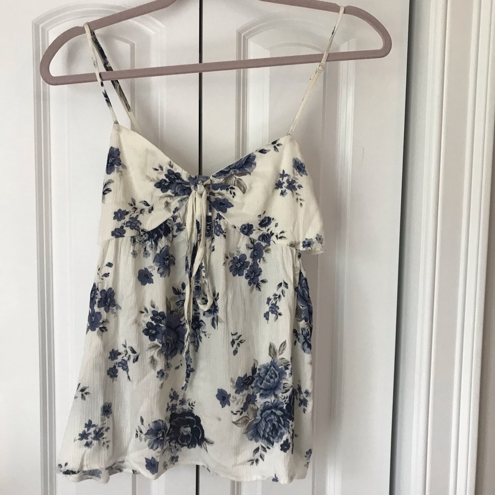 Flowered tank top